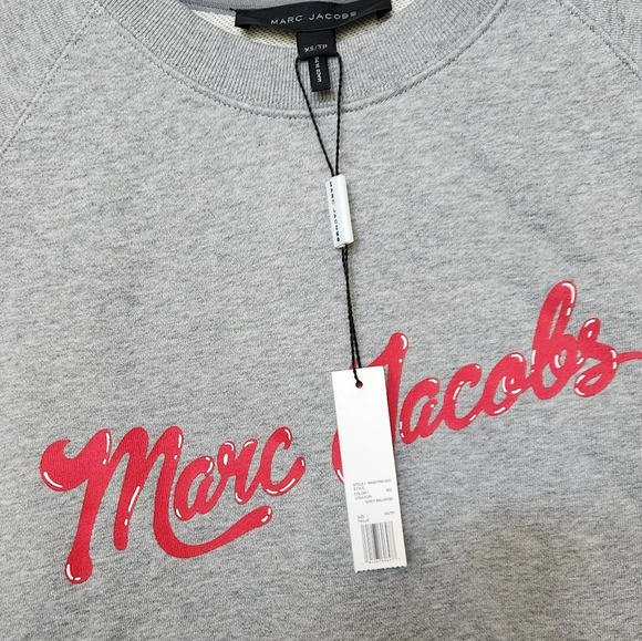 NWT Marc Jacobs Disco Grey Sweatshirt - Picture 3 of 3